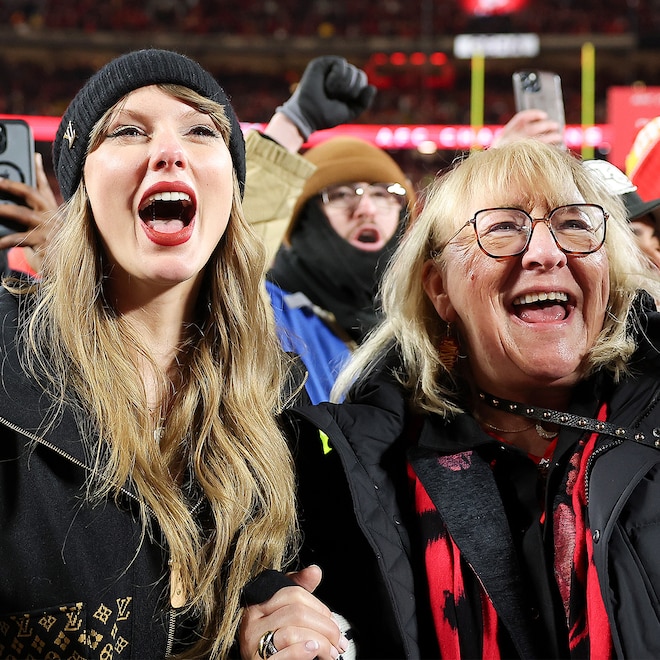 Travis Kelce’s Mom Donna Kelce Is a True Showgirl for Taylor Swift